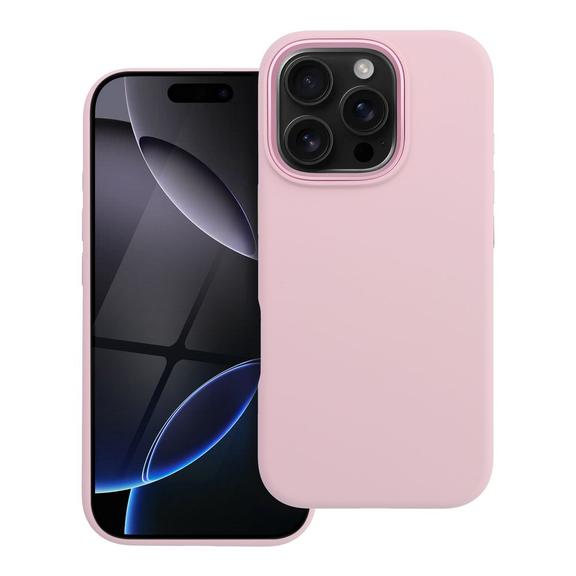 Etui na iPhone 16 PRO Forcell F-Protect Frame Premium zgodne z MagSafe różowe 0INT