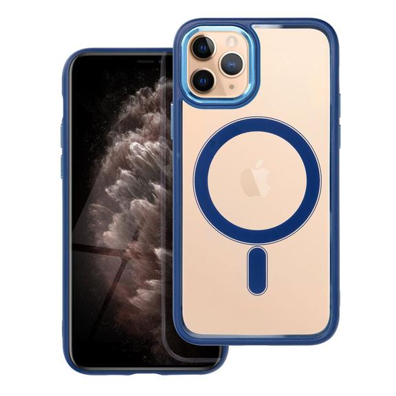 Futerał do iPhone 11 PRO Color Edge Mag Cover zgodny z MagSafe niebieski