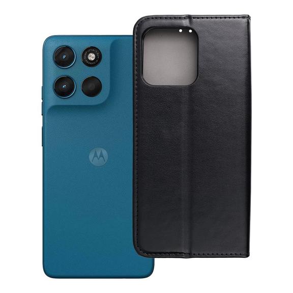 Etui z klapką na Motorola G57 Power Smart Magneto czarne
