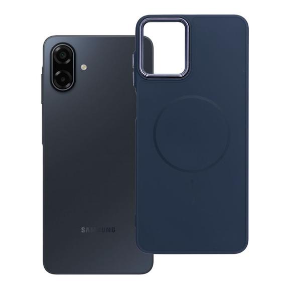 Futerał do Samsung A07 Frame Mag Cover zgodny z MagSafe granatowy