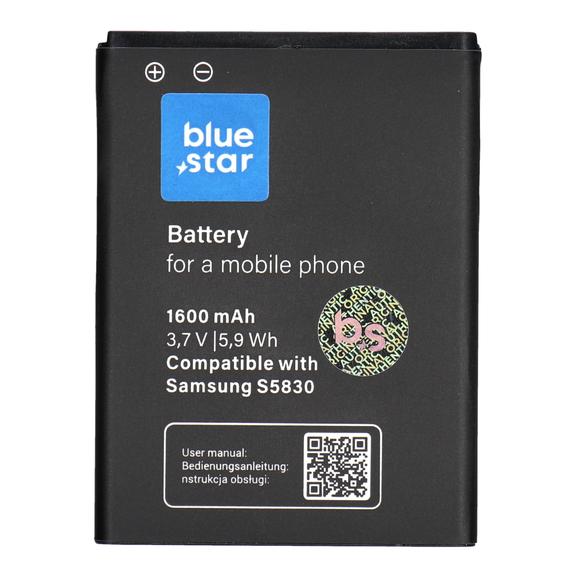 Bateria do Samsung S5830 Galaxy Ace / Galaxy Gio S5670 1600 mAh Blue Star Premium
