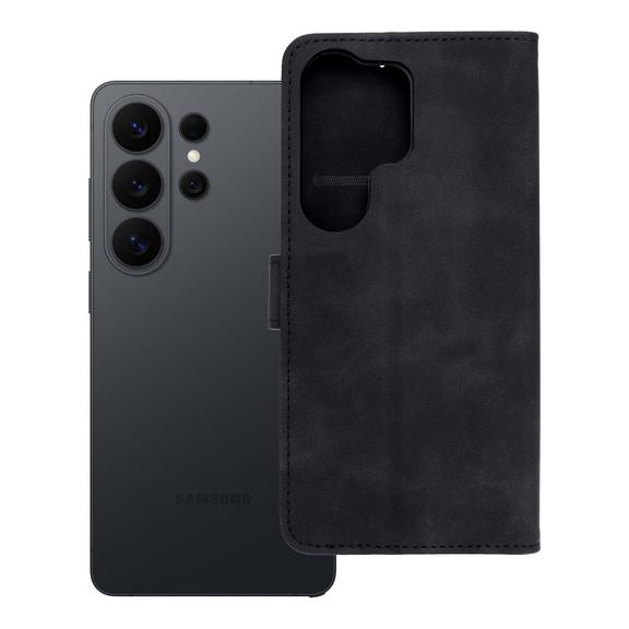 Etui z klapką na Samsung S26 ULTRA Tender Book czarne