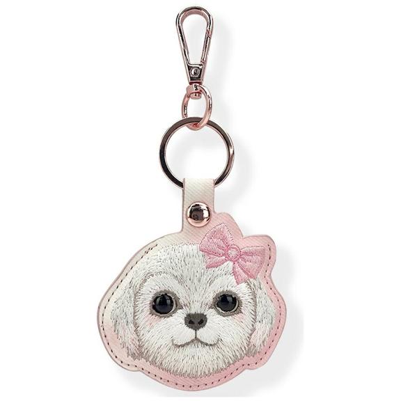 NIMMY etui na lokalizator / brelok BIG EYED PET 2.0 Dog różowy