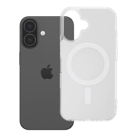 Etui na iPhone 16 Clear Fusion Mag Cover zgodne z MagSafe białe