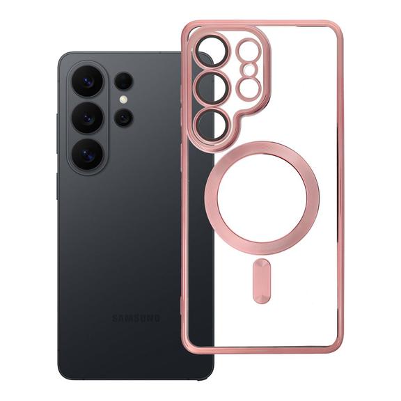 Futerał do Samsung S26 ULTRA Electro Mag Cover zgodny z MagSafe złoty róż