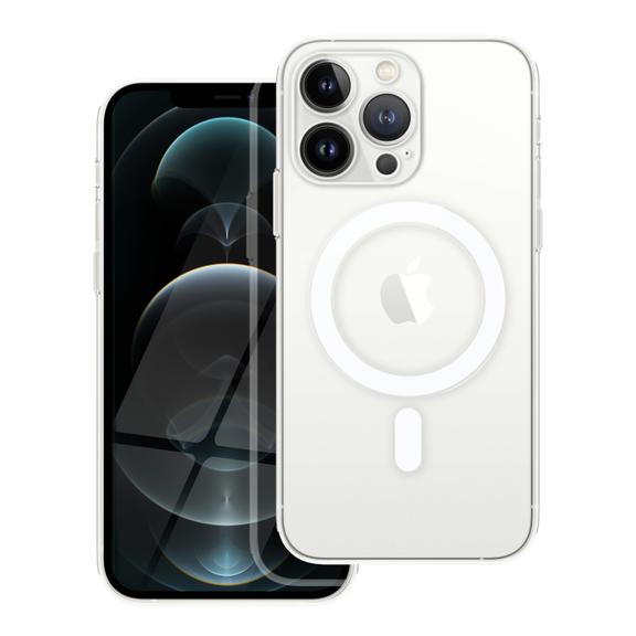 Futerał do iPhone 12 PRO Clear Mag Cover (STR / CAMERA PROTECTION) zgodny z MagSafe transparentny