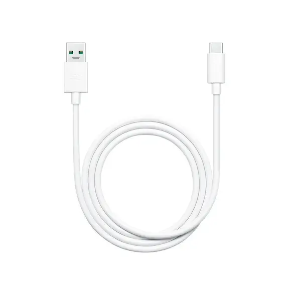 Oryginalny Kabel USB A do USB C Oppo 3A DL129 1 m DL129 bulk biały