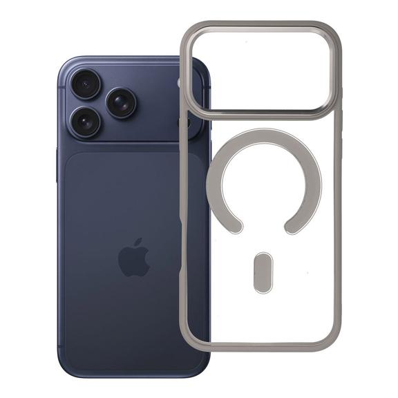 Futerał do iPhone 17 PRO MAX Color Edge Mag Cover zgodny z MagSafe tytanowy szary