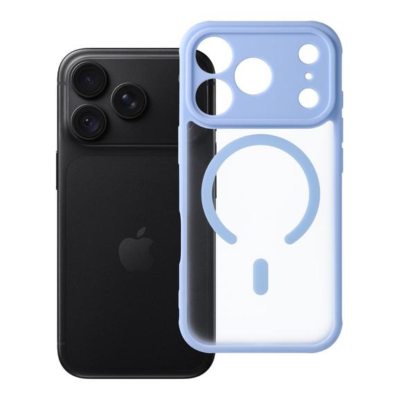 Etui na iPhone 18 Pro / 17 Pro Full Matte Mag Cover zgodne z MagSafe jasnoniebieskie