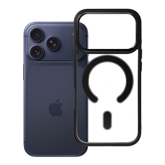 Etui na iPhone 18 Pro / 17 Pro Color Edge Mag Cover zgodne z MagSafe czarne