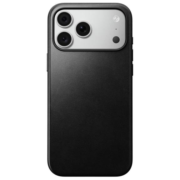 NOMAD futerał skórzany do IPHONE 18 Pro Max/17 Pro Max kompatybilny z MagSafe (Modern Leather Case Horween Leather) czarny