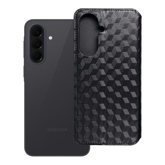 Etui z klapką na Samsung A37 Cubic Book czarne