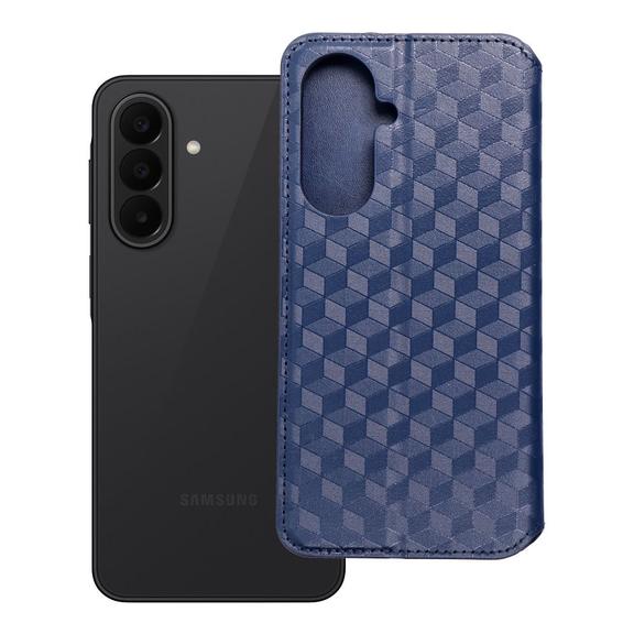 Etui z klapką na Samsung A27 Cubic Book niebieskie