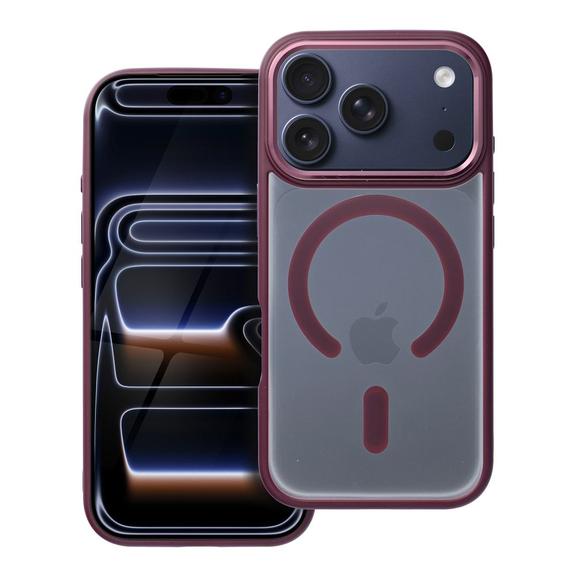 Futerał do iPhone 17 PRO Matte Mag Cover zgodny z MagSafe czerwony
