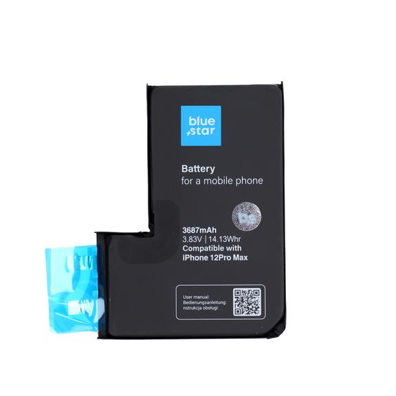 Bateria bez BMS do iPhone 12 PRO MAX 3687 mAh Blue Star HQ