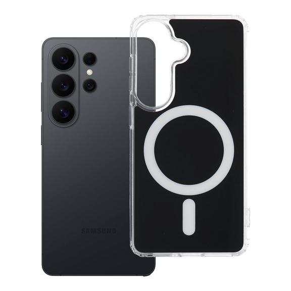 Futerał do Samsung S26 Clear Fusion Mag Cover zgodny z MagSafe czarny