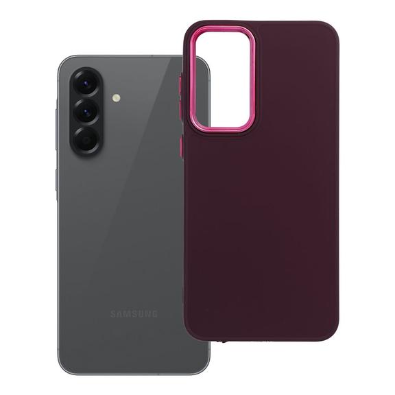 Futerał do Samsung A56 5G Frame fioletowy