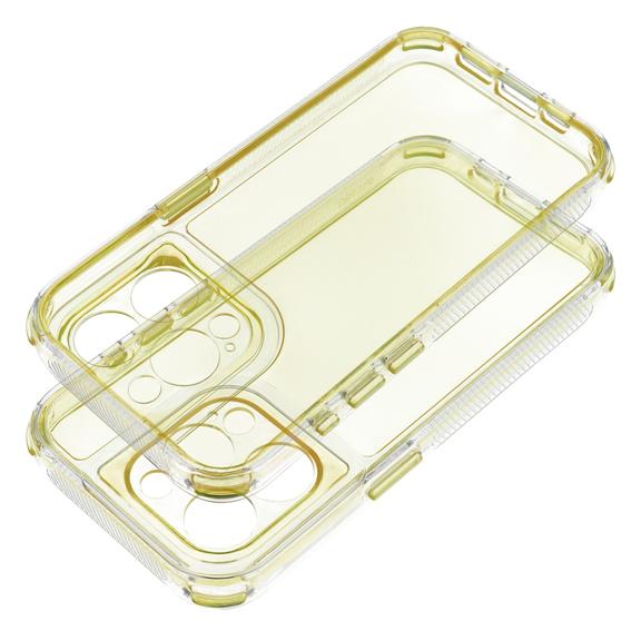 Futerał MATRIX CLEAR do IPHONE 16 Pro żółty
