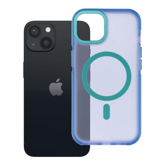 Etui na iPhone 13 / 14 Forcell F-Protect Vivid Premium zgodne z MagSafe niebieskie 0INT
