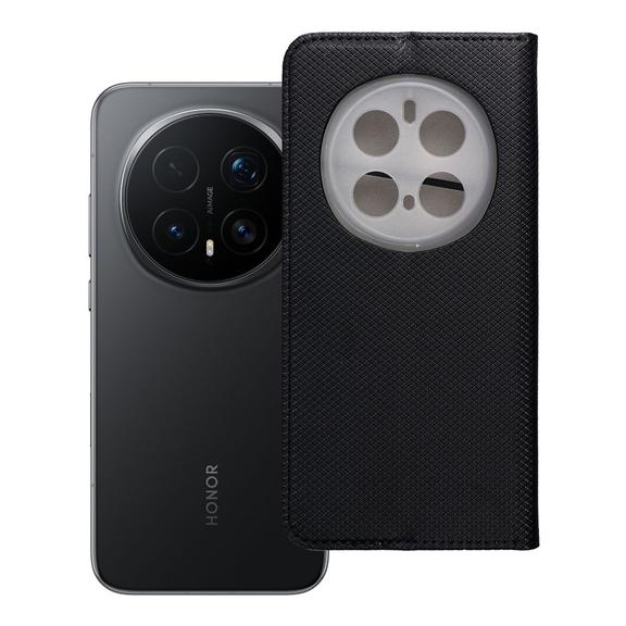 Etui z klapką na Honor Magic 7 PRO Smart Case Book czarne