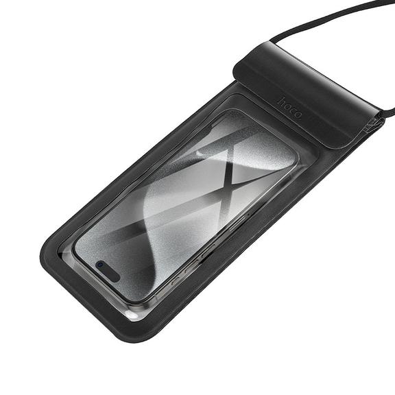 Etui na telefon Hoco wodoodporne IP68 240 x 120 x 15 mm HX53 czarne