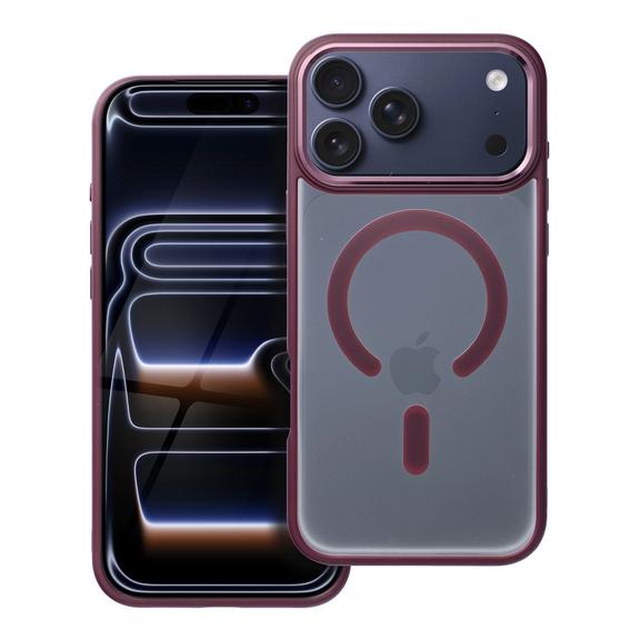 Futerał do iPhone 17 PRO MAX Matte Mag Cover zgodny z MagSafe czerwony