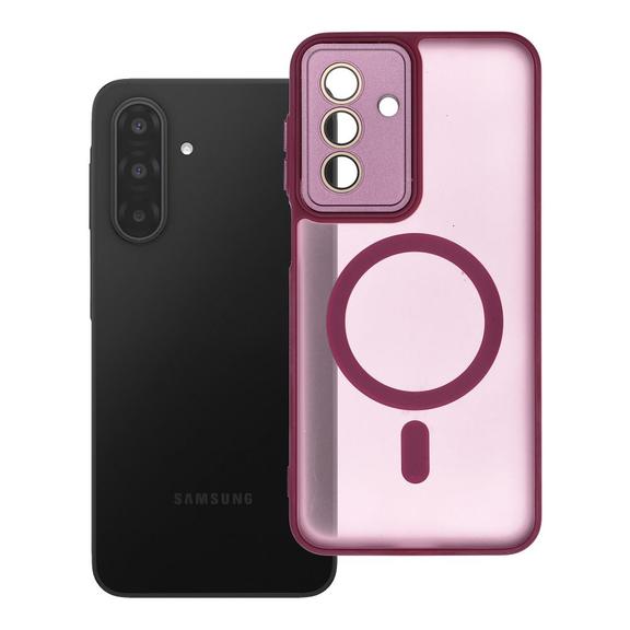 Etui na Samsung A17 / A18 Variete Mag Cover zgodne z MagSafe fioletowe