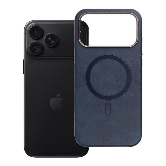 Etui na iPhone 18 Pro Max / 17 Pro Max Gentleman Mag Cover zgodne z MagSafe granatowe