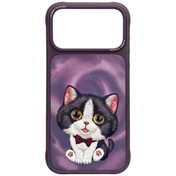 NIMMY futerał BIG EYED CREAM CAT do IPHONE 18 Pro Max/17 Pro Max fioletowy