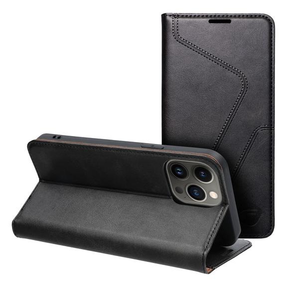 Pokrowiec na iPhone 13 PRO MAX Forcell F-Protect RFID Blocker Book czarny