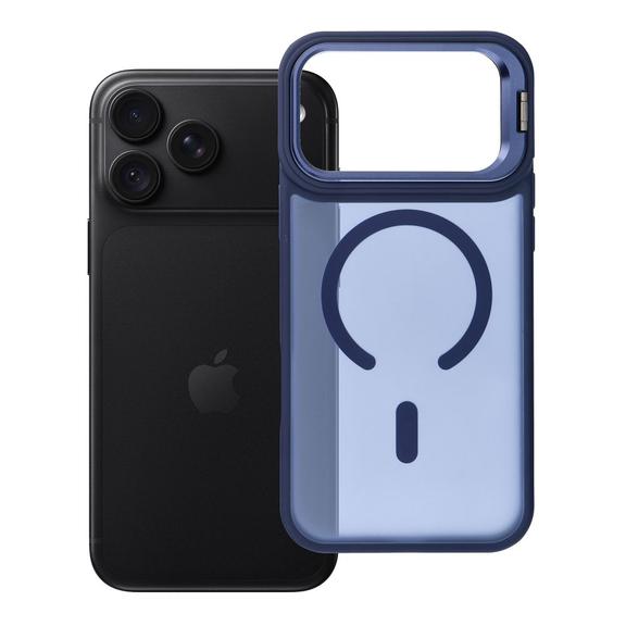 Etui na iPhone 18 Pro Max / 17 Pro Max Forcell F-Protect Shadow Stand Premium zgodne z MagSafe granatowe 0INT