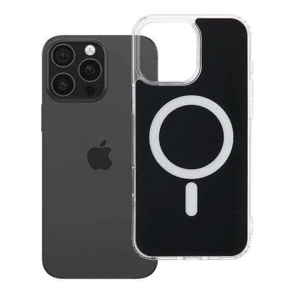 Etui na iPhone 16 PRO MAX Clear Fusion Mag Cover zgodne z MagSafe czarne