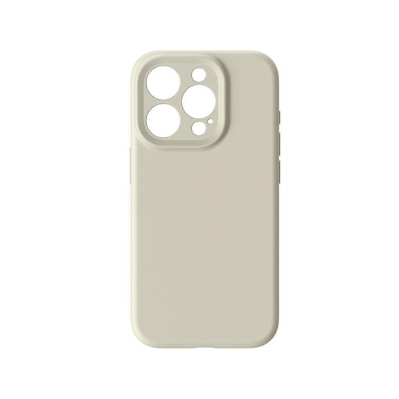Etui na iPhone 15 PRO Forcell F-Protect Rubber Premium zgodne z MagSafe antique white 0INT