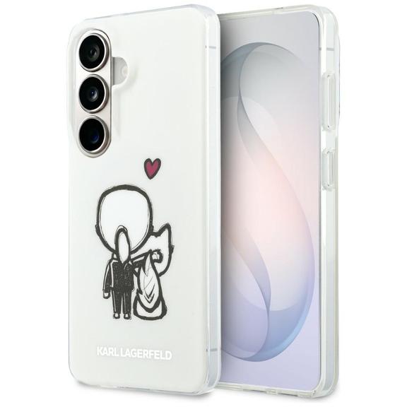 KARL LAGERFELD futerał do SAMSUNG S26 KLHMS26S6HKCBHH (Magnetic IML K&C Back Logo) transparentny