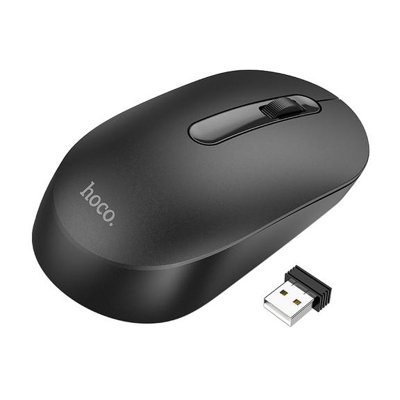 Myszka bezprzewodowa Hoco 2,4G 1200 dpi GM14 czarna