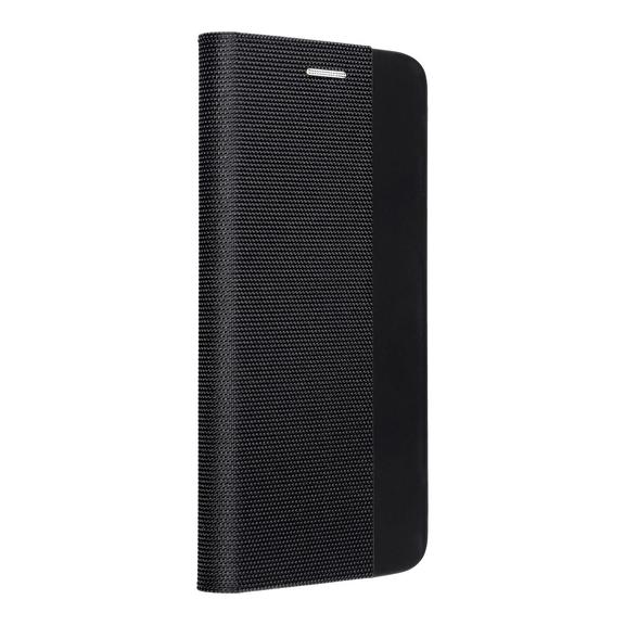 Etui z klapką na Samsung A50 Sensitive Book czarne