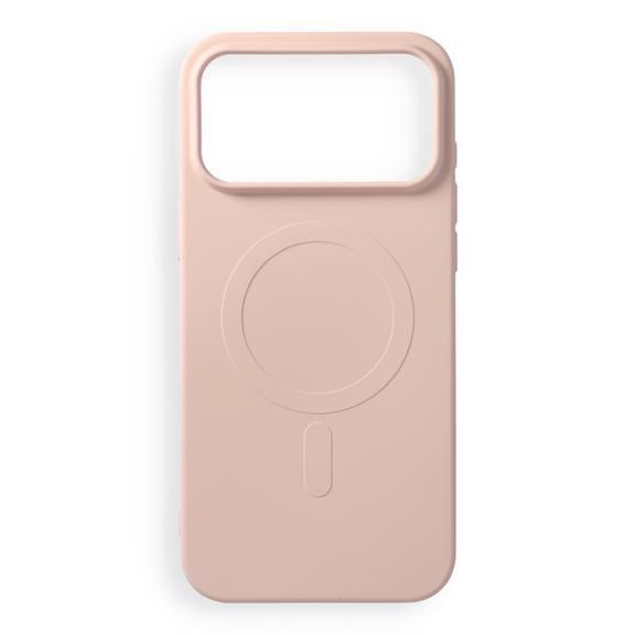 Etui na iPhone 18 Pro Max / 17 Pro Max Silicone Mag Cover zgodne z MagSafe (big hole) różowe