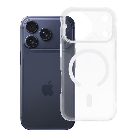 Etui na iPhone 17 PRO Aurora zgodne z MagSafe białe