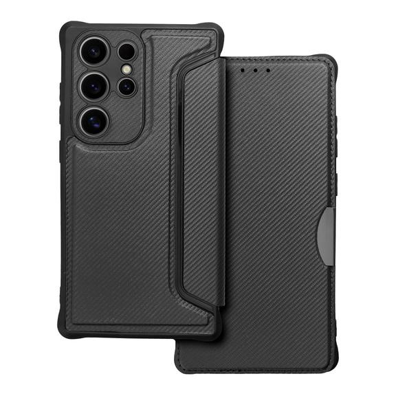 Etui z klapką na Samsung S24 ULTRA Razor Book czarne