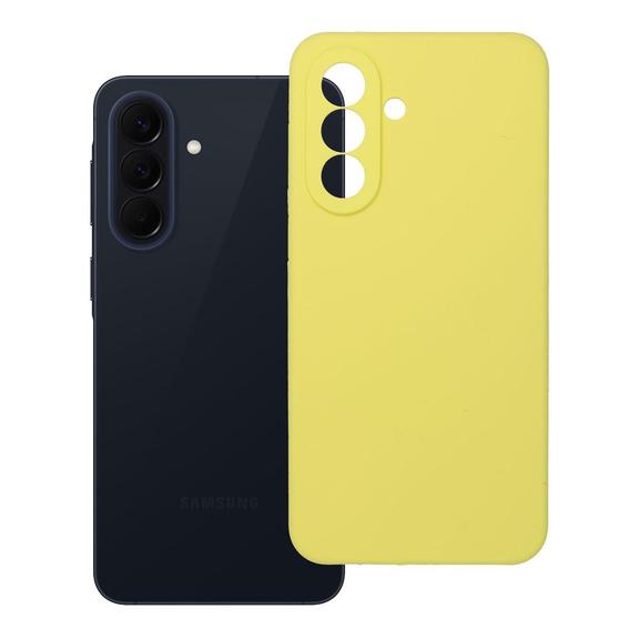 Etui na Samsung A57 Silicone 2mm (camera protection) 5G zółte