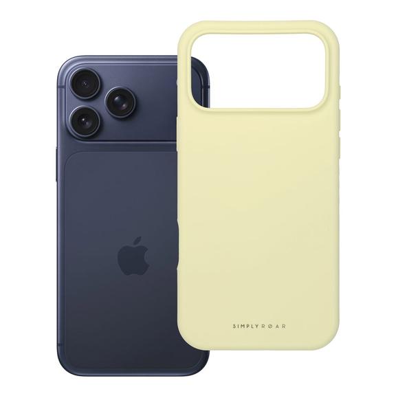 ROAR futerał CLOUD SKIN do IPHONE 17 Pro Max Jasnożółty