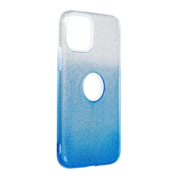 Futerał do iPhone 11 PRO Shining transparentny niebieski