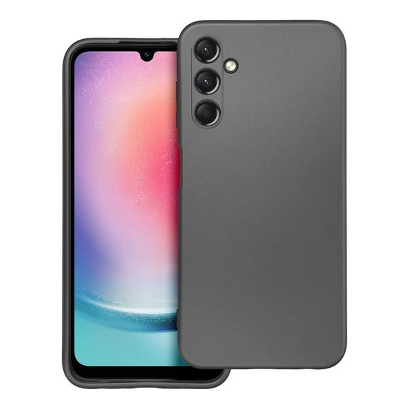 Etui na Samsung A25 5G Metallic szare