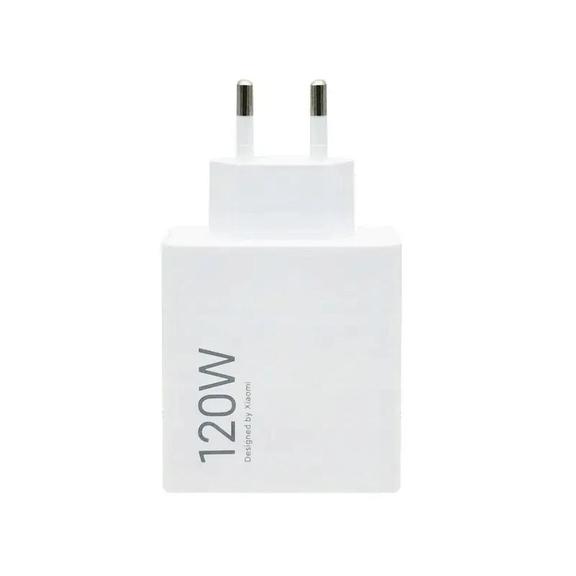XIAOMI oryginalna ładowarka sieciowa USB A QC3.0 6A 120W MDY-16-EN biała bulk