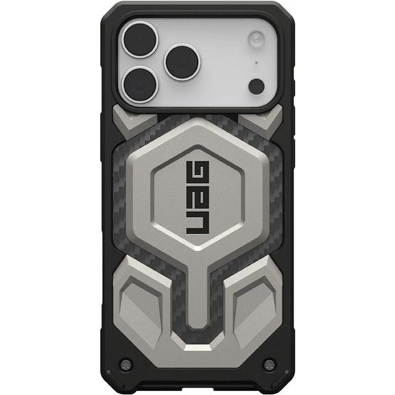 UAG Urban Armor Gear futerał Monach Pro kompatybilny z MagSafe do IPHONE 18 Pro Max/17 Pro Max titanium
