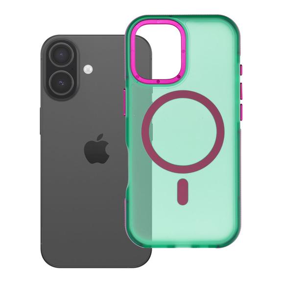 Etui na iPhone 17 Forcell F-Protect Vivid Premium zgodne z MagSafe zielone 0INT
