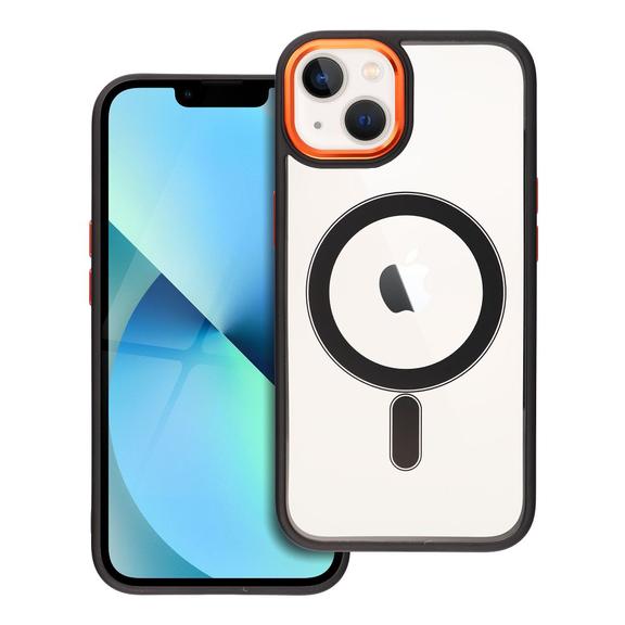 Futerał COLOR EDGE MAG COVER kompatybilny z MagSafe do IPHONE 13 czarno złoty