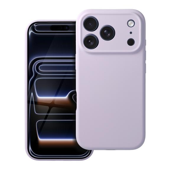 Etui na iPhone 16e (SE4 2025) / 17e Forcell F-Protect Rubber Premium zgodny z MagSafe fiołkoworóżowy 0INT