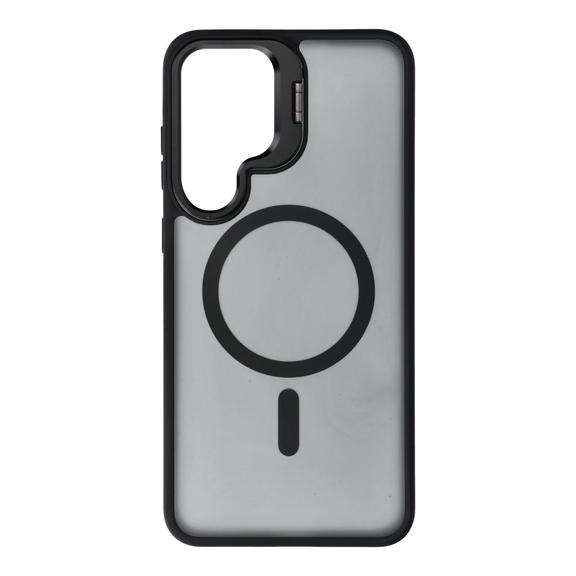 Etui na Samsung S26 FE Forcell F-Protect Shadow Stand Premium zgodne z MagSafe czarne 0INT