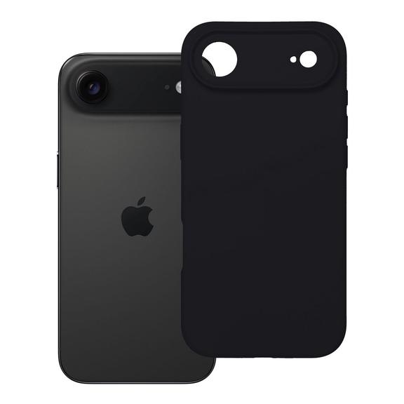 Etui na iPhone 17 AIR Silicone 2mm (camera protection) czarne